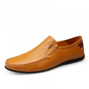 PEHL Мужские повседневные кроссовки мужские лоу-топы желто-коричневые, цвет Yellow Brown