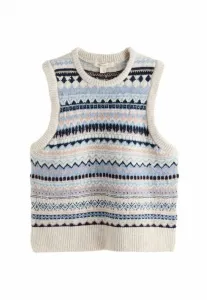 Майка с узором «фэрайл» стандартного кроя Laura Ashley, Blue