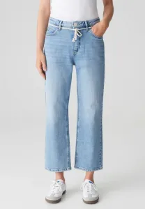 Джинсы прямого кроя с укороченной посадкой и средней посадкой, в стиле бойфренд. Opus, Mid Provence Blue