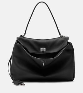 Средняя кожаная сумка Rodeo Balenciaga, черный