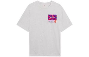 Футболка Li Ning Unisex Heather Gray Tile Gray LiNing, серый