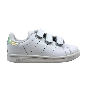 Кроссовки Adidas Stan Smith CF J 'Metallic White', белый