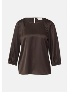 Comma Блузка 8940_темно-коричневая