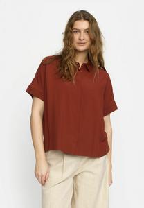 Блузка на пуговицах FREEDOM Soft Rebels, коричневый