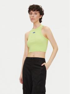 Топ slim fit Baby Tank_B 50511450 Hugo, зеленый