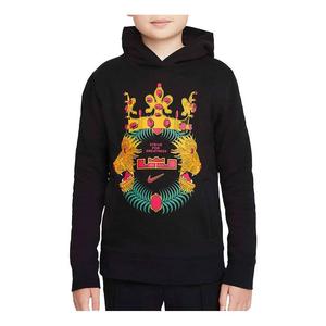 Куртка (GS) Nike B NK LBJ PO HOODIE BLACK