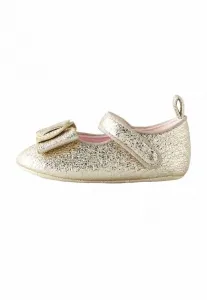 Детские туфли-мэри-джейн стандартного кроя с бантом Baker By Ted Baker, Gold