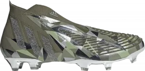 Бутсы Adidas Swarovski x Predator Edge+ FG 'Focus Olive Crystal', зеленый