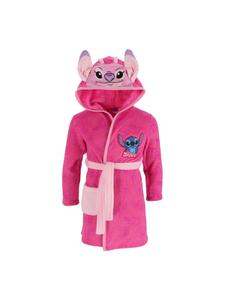 Lilo & Stitch Детский халат Lilo & Stitch из кораллового флиса, розовый