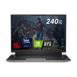 Игровой ноутбук Alienware X16 R2, 16", 16 Гб/1 Тб, Ultra 7-155H, RTX 4070, лунно-серебристый, английская клавиатура