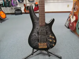 Электрический бас-гитар Ibanez SR Standard 5 струн - Black Ice Frozen Matte *БЕСПЛАТНАЯ ДОСТАВКА!!!