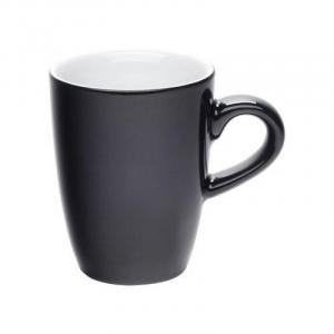 Чашка для эспрессо Pronto Colore черная Doppio 0,10 л Kahla, белый черный