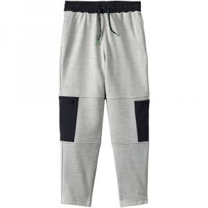 Базовые брюки для бега из флиса до колена Lands' End для мальчиков 2–20 лет, цвет Gray Heather