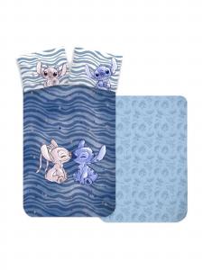 DISNEY Пододеяльник 'Lilo & Stitch' в синем, светло-голубом цвете