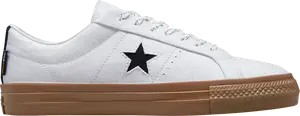 Кроссовки Converse One Star Pro Low White Dark Gum, белый
