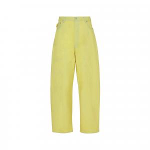 Onitsuka Tiger SS26 DENIVITA Collection Брюки-багги джинсовые мужские Yellow