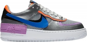 Кроссовки Nike Wmns Air Force 1 Shadow 'Metallic Silver', серебряный