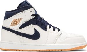 Кроссовки Air Jordan 1 Mid Jeter, белый