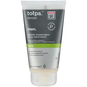Tołpa Dermo Men Pure гель для умывания глубоко очищающий, 150 мл