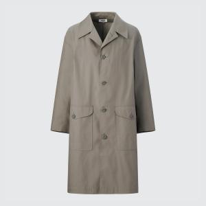 Мужской однобортное плащ Uniqlo U Collection, 06 серый