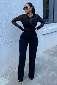 Комбинезон Fashion Nova DM1018, черный