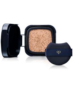 Сияющая тональная основа в подушечке, сменный блок для нанесения Clé de Peau Beauté, цвет light medium beige