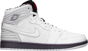 Кроссовки Air Jordan 1 Retro 93 BuGS Bunny, белый