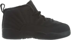 Кроссовки Air Jordan 12 Retro Winterized PS Triple Black, черный