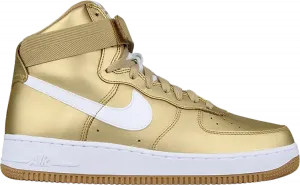 Кроссовки Nike NikeLab Air Force 1 High 'Metallic Gold', золотой