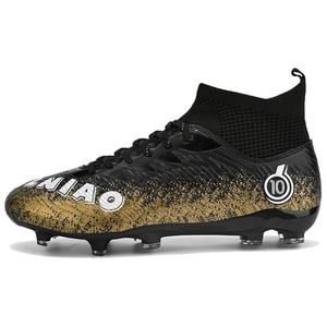 BIANSULONG Унисекс футбольные бутсы низкие черно-золотые White-Turf, цвет White-Turf