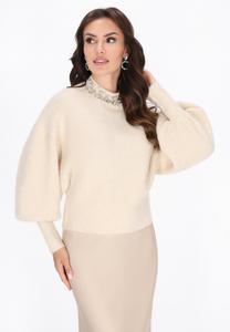 Джемпер faina Jumper, Cream/Beige