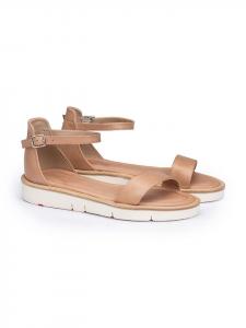 LLOYD Кожаные сандалии бежевого цвета