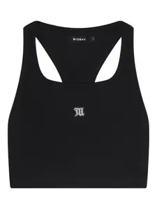 Укороченный топ без рукавов Misbhv, черный