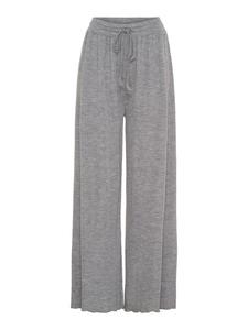 Seamless Basic Шерстяные брюки Barbera серого меланжевого цвета