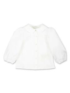 Рубашка на пуговицах Fendi Kids, белый