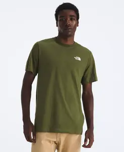 Мужская футболка с коротким рукавом Evolution Box Camo Fill с принтом The North Face, зеленый