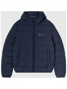 Куртка с капюшоном темно-синего цвета Champion