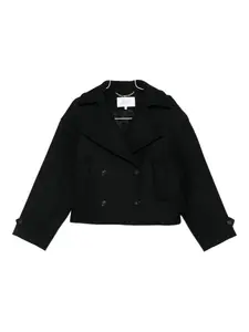 Укороченный бушлат Maison Kitsuné, черный