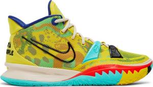 Кроссовки Nike Kyrie 7 EP '1 World 1 People', желтый
