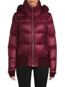 Пуховик moritz с отделкой из искусственного меха Nicole Benisti Merlot