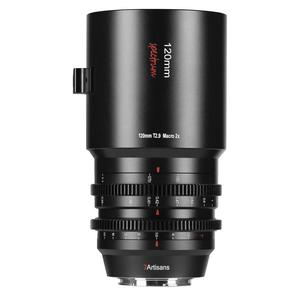 Кинообъектив 7Artisans 120mm T2.9 Spectrum Macro 2x, Sony E Mount, черный