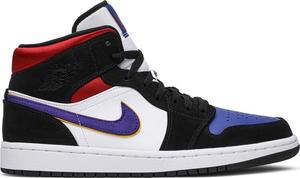 Кроссовки Air Jordan 1 Mid SE Rivals, разноцветный
