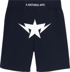Спортивные шорты BAPE Twinsta Sweatshorts 'Navy', синий