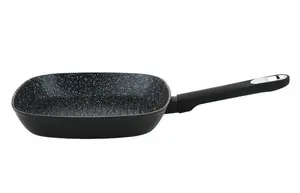 Сковорода-гриль -Marburg+, алюминий, 24x4 см, черная Carl Schmidt Sohn