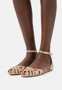 Балетки женские Anna Field с открытым носком, бежевый