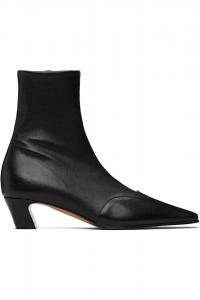 Khaite Черные низкие ботинки Nevada Stretch