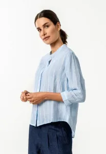 Блузка tilla на пуговицах Living Crafts, Bleu White