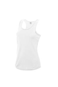 Спортивная майка с жилетом Just Cool Girlie Fit AWDis, белый