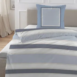 Постельное белье 41305 синее 155x220 см + 80x80 см Hechter Paris