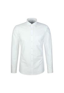 Повседневная рубашка черная роза Seidensticker, белый